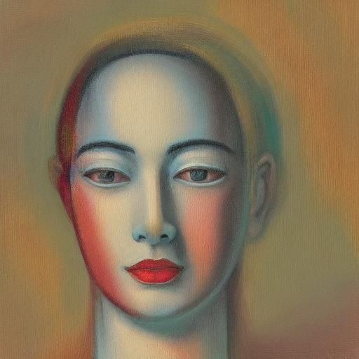 Surreal Young Girl Portrait with Dreamy Bokeh