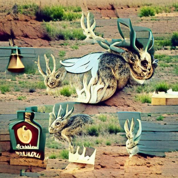 AI Jackalope Image