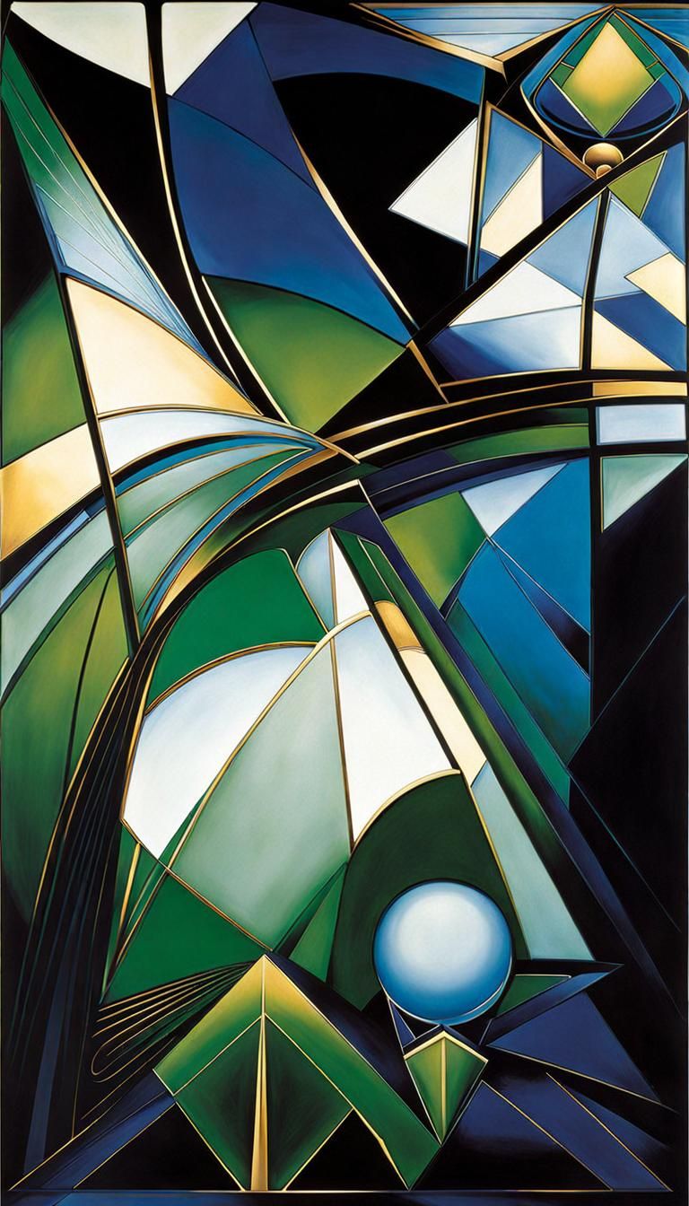 Art Deco Wizard of Oz Movie Poster