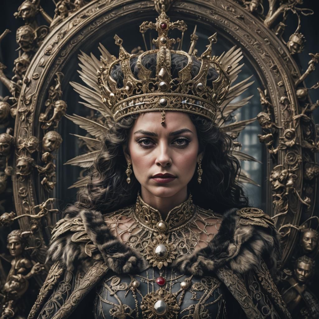 Queen Performing Live in Hyperrealistic Detail