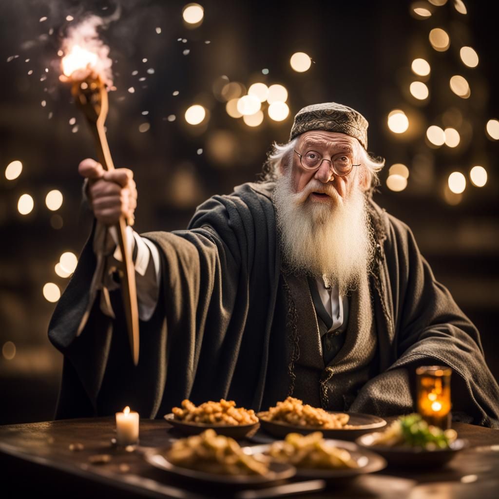 Dumbledore's Epic Battle Against Giant Calamari