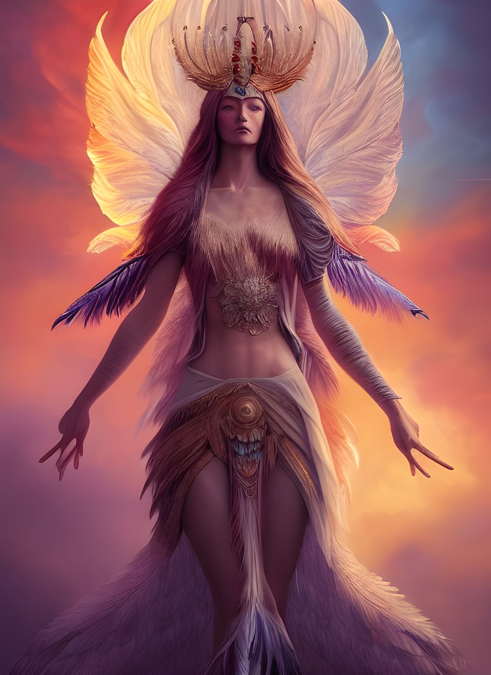 Lord of Peace Restrains Goddess of War