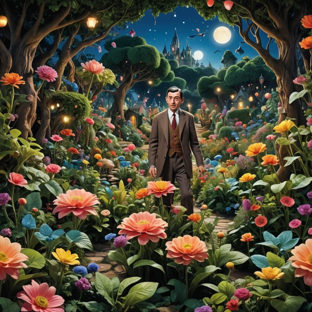 Mr. Bean's Whimsical Garden Adventure