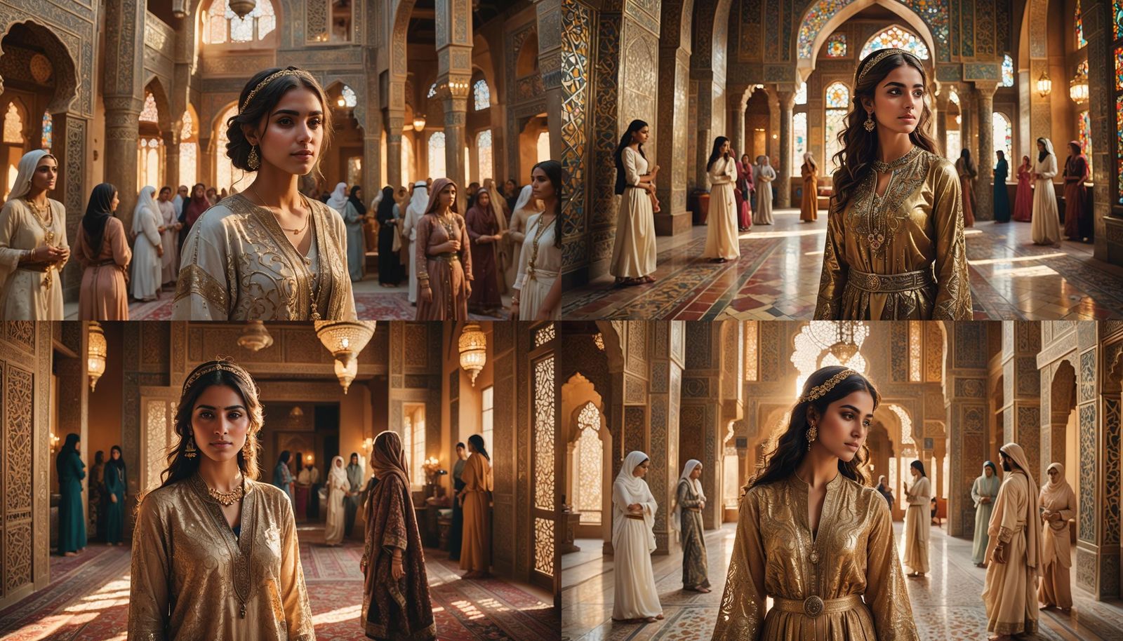 Arabian Girl in Harem: Professional Photography