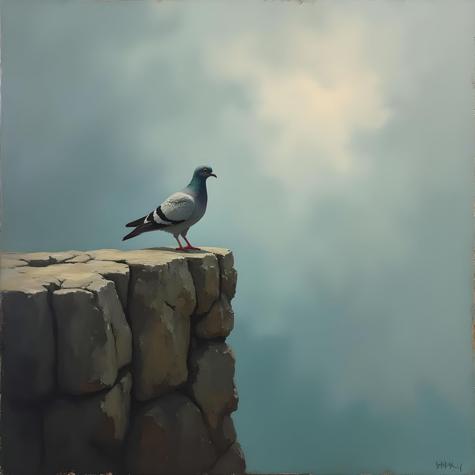 Unyielding Spirit: An AI Rendition of Perseverance