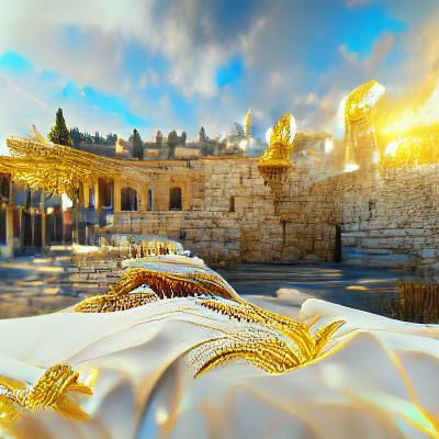 King Solomon at Temple Mount: 3D Game Cinematic