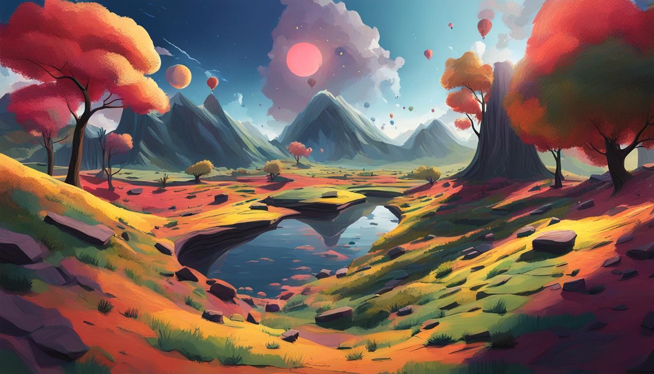 Virtual Reality Landscape Art