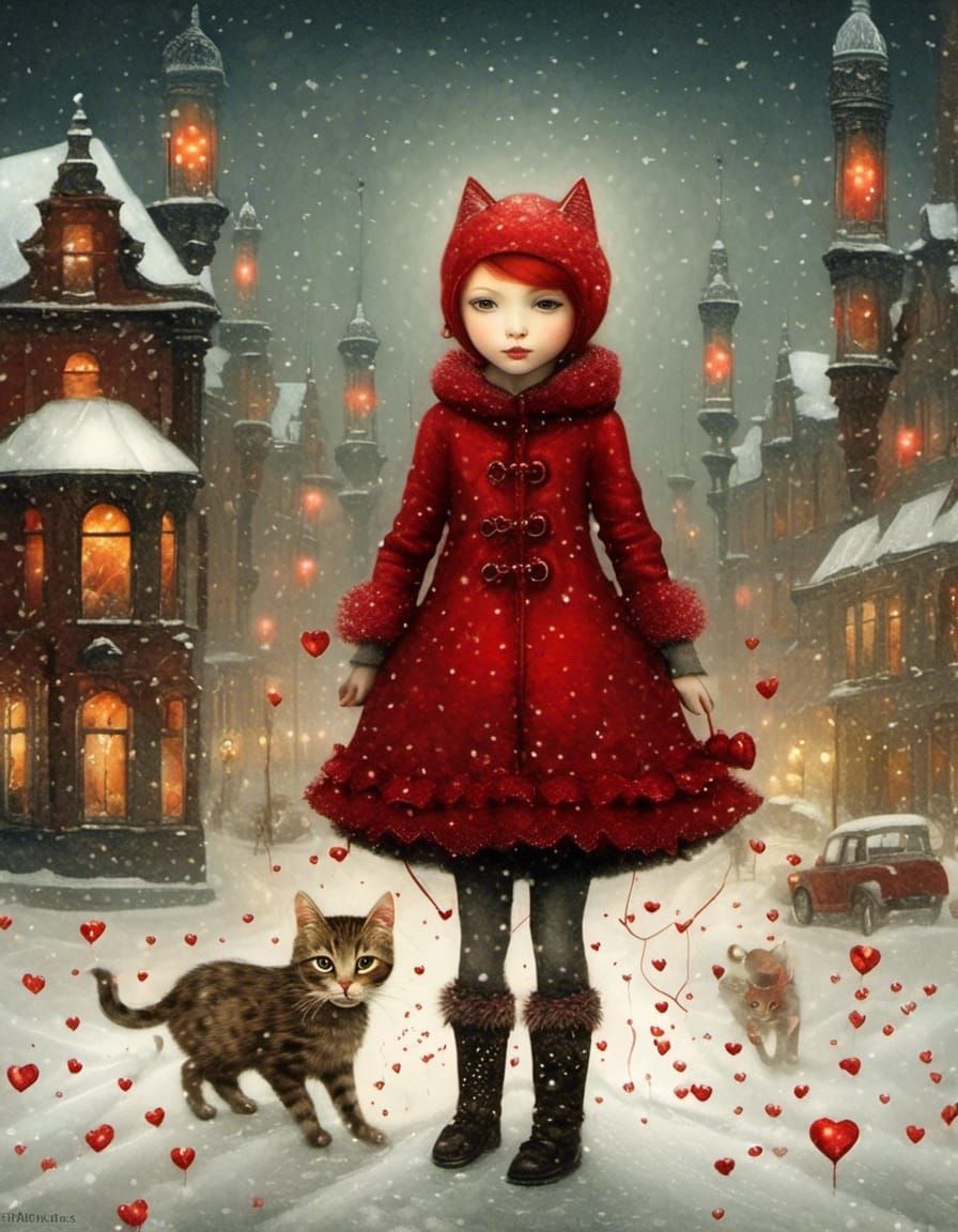 <lora:NC Hyperreal:1.0> Catrin Welz-Stein gothic fantasy art...