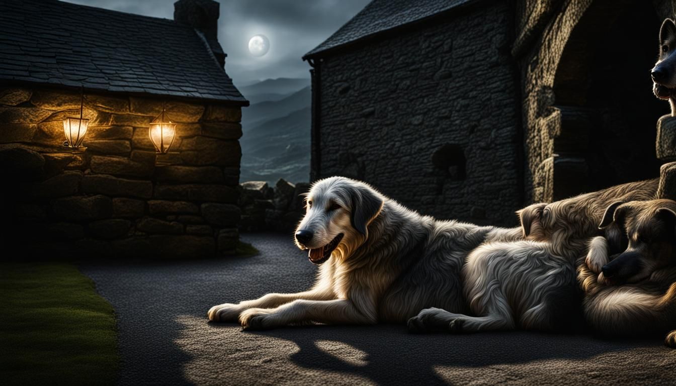Gelert, the brave and loyal dog