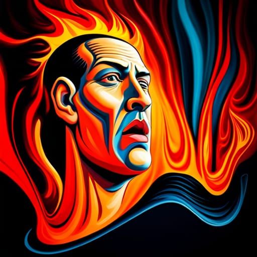 Dante's Inferno: Hyper-Realistic Hellscape Concept Art