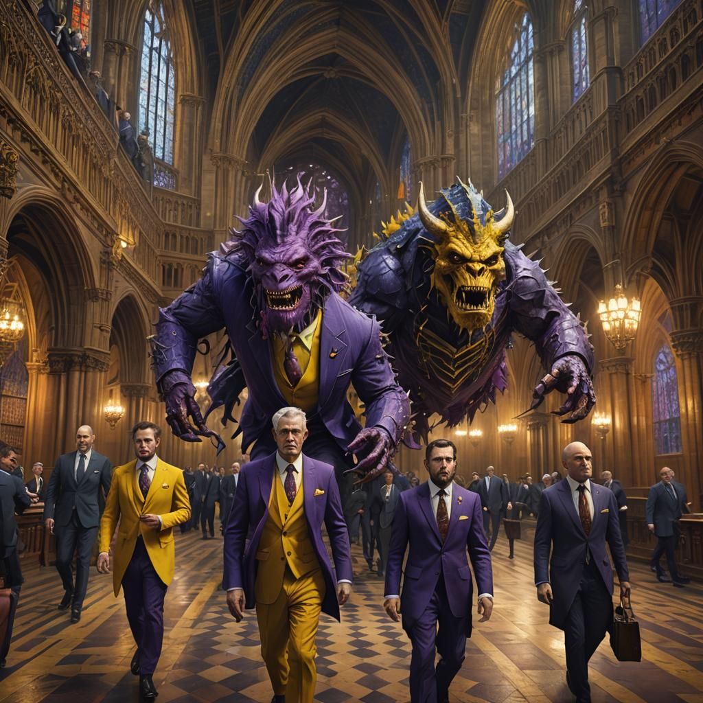 Monsters in Suits at House of Commons