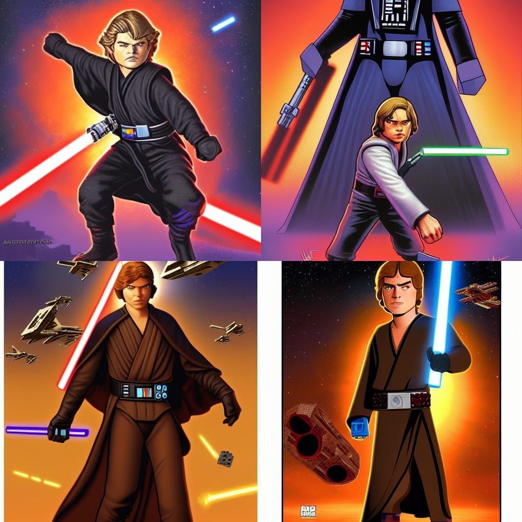 Star Wars Minecraft: Death of Anakin Skywalker