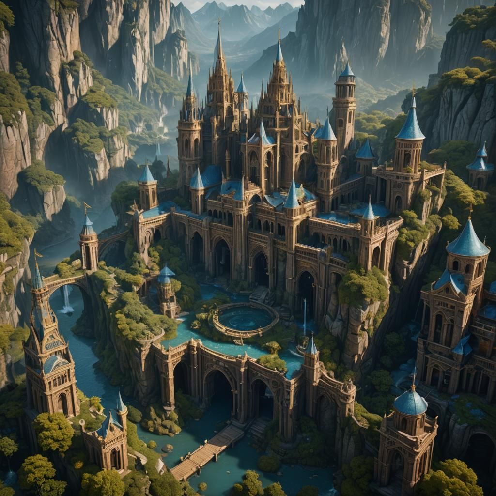 The Path to Wisdom: Detailed Matte Painting