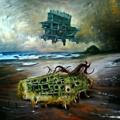 Sunset in a Computer Simulation