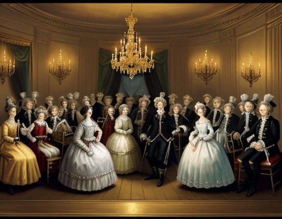18th century formal dance.