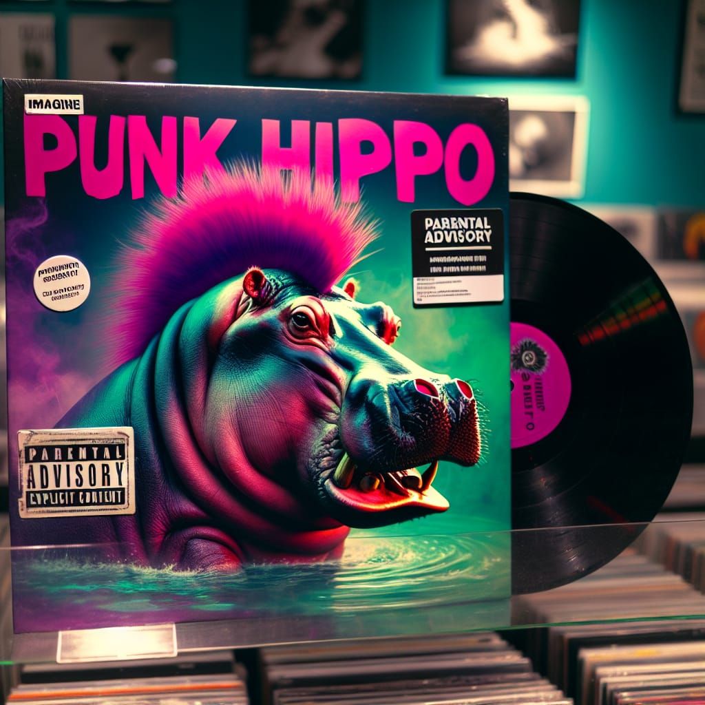 Punk Hippos self titled album