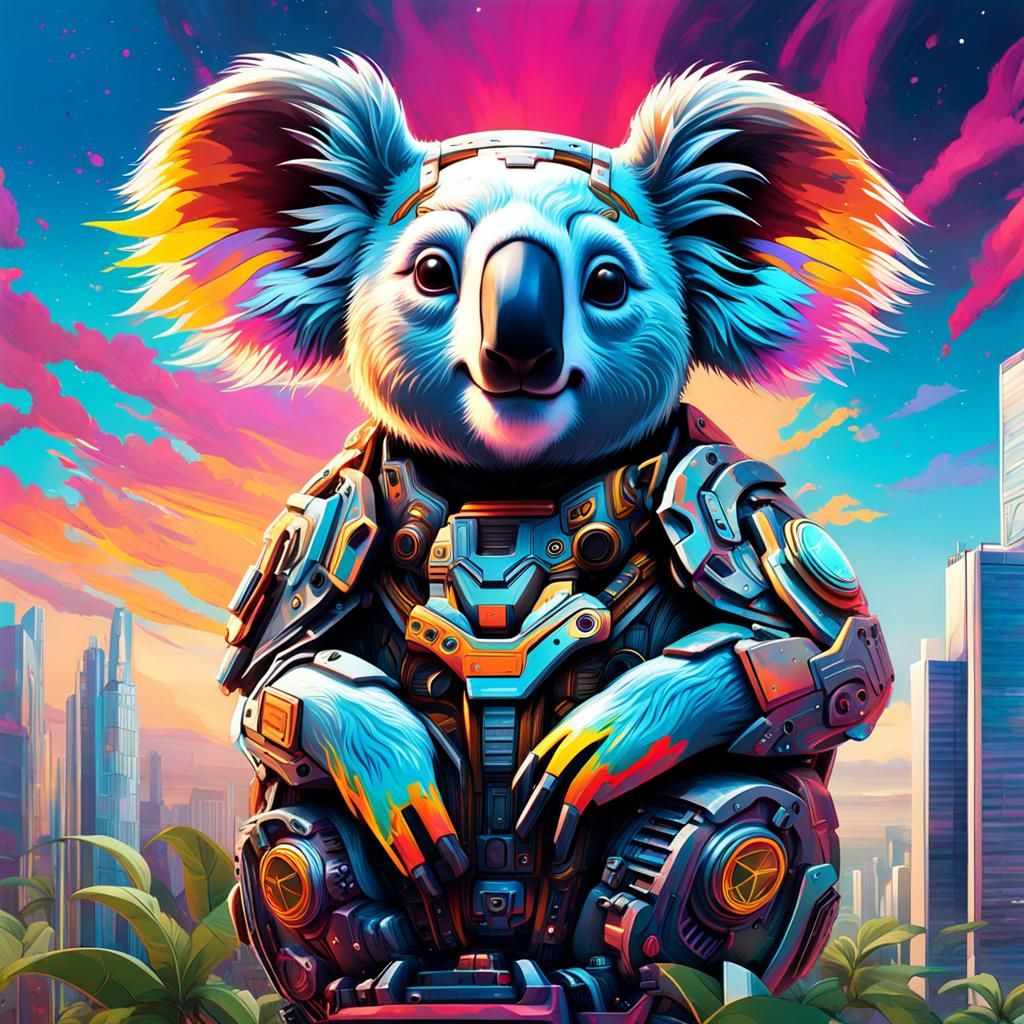 Koala cyborg