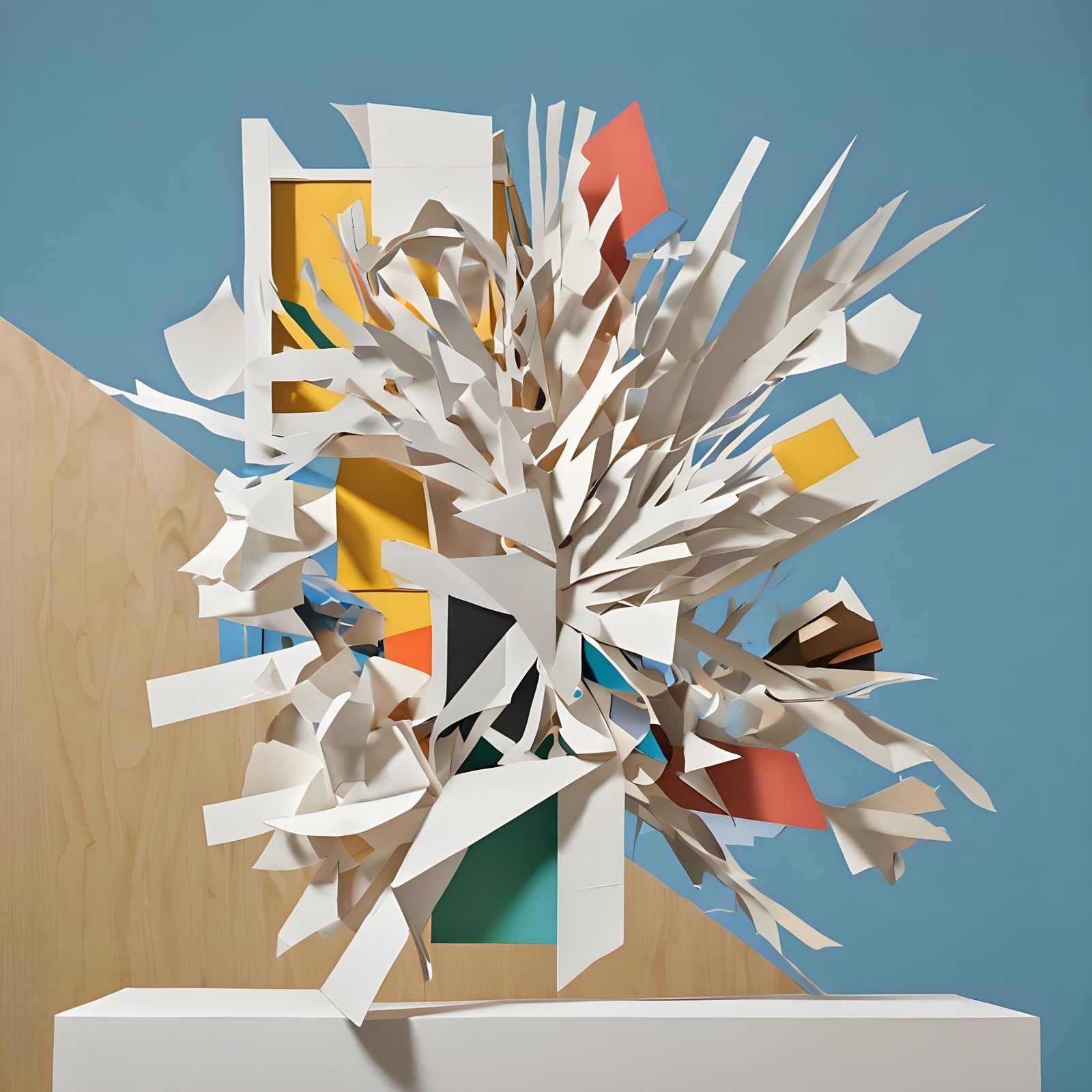 Abstract Still Life Exploring Reality and Perception