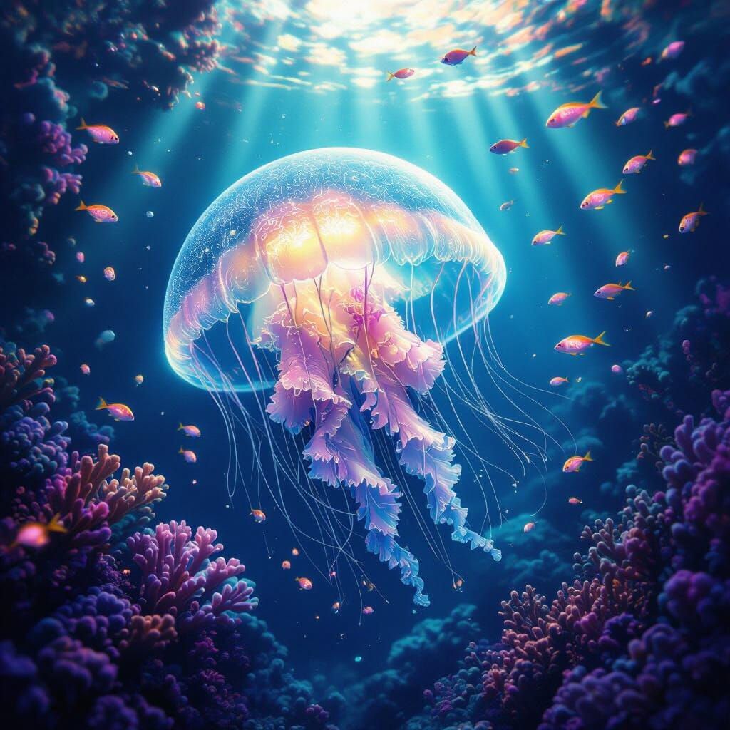 Bioluminescent Jellyfish/ 1 Like