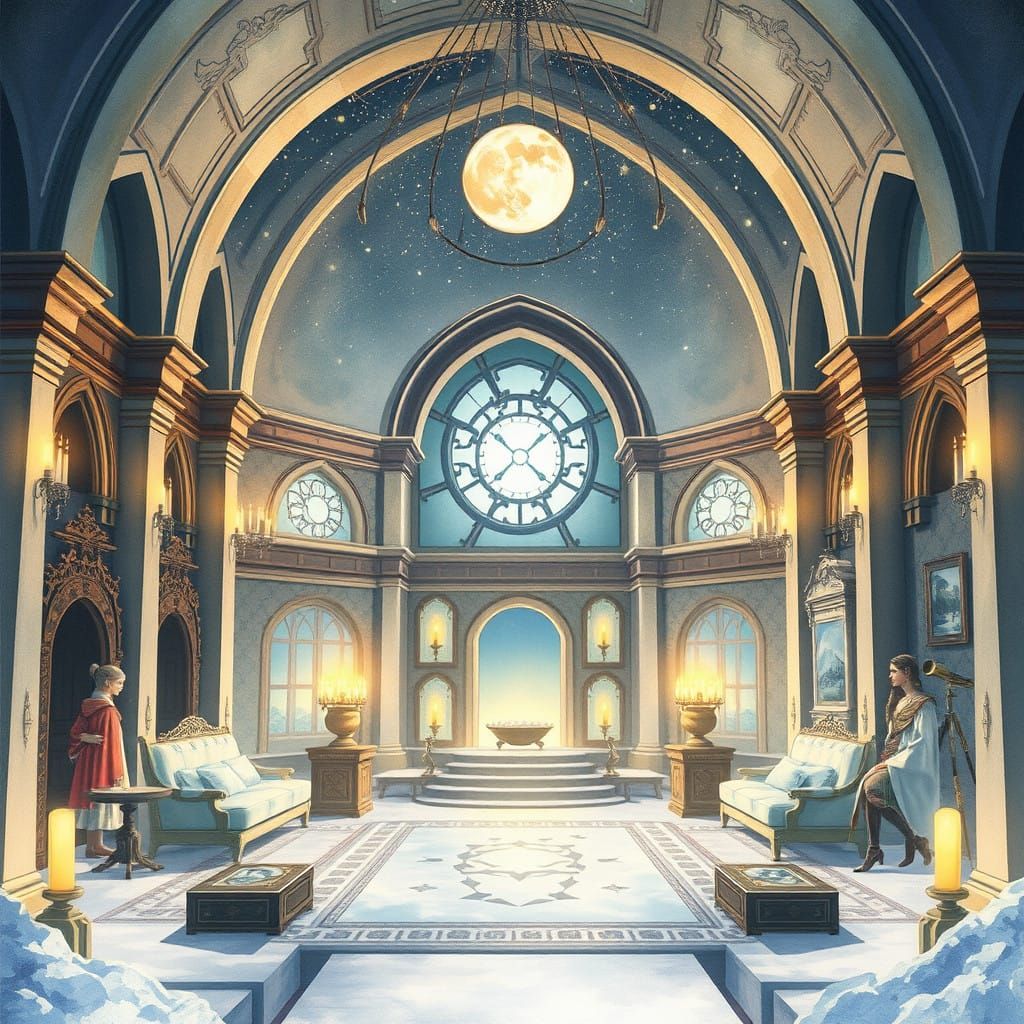 Ethereal Paradise: Falmeri Royal Family's Sanctum of Auri-El...