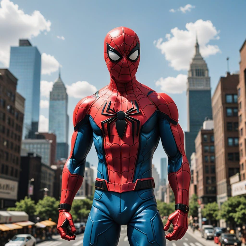 Spider-Man Plastic Action Figure