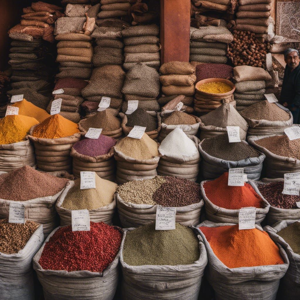 Marrakech Marketplace: Spices and Textiles in Documentary St...