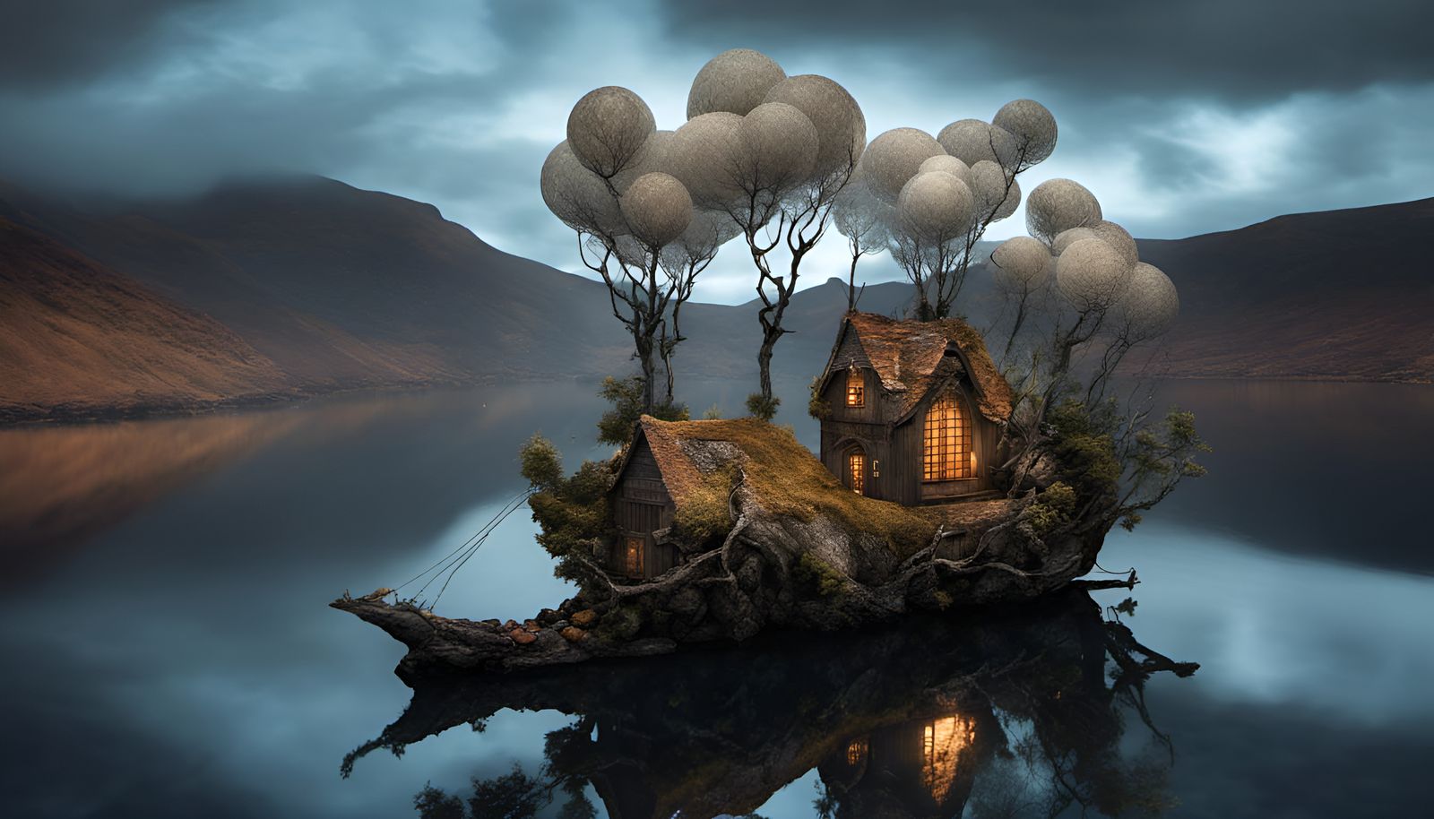 Magical Realism Art: Bizarre Biological Forms