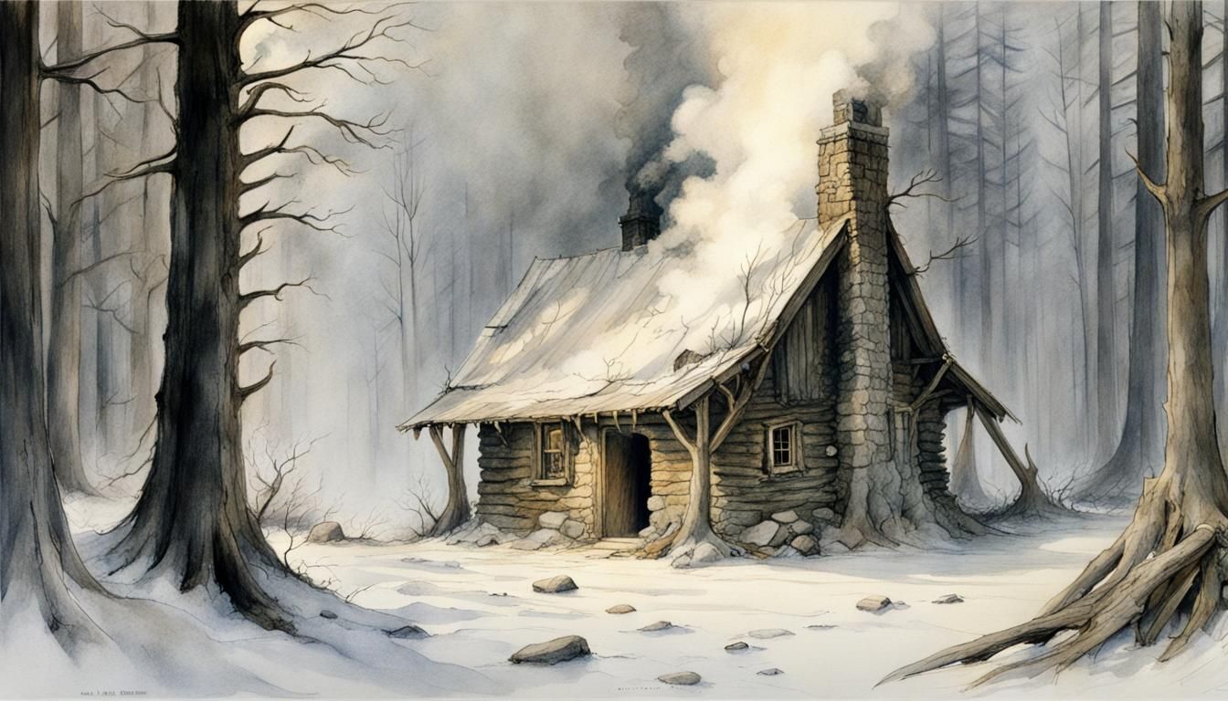 Trapper's Cabin in Middle-earth Style