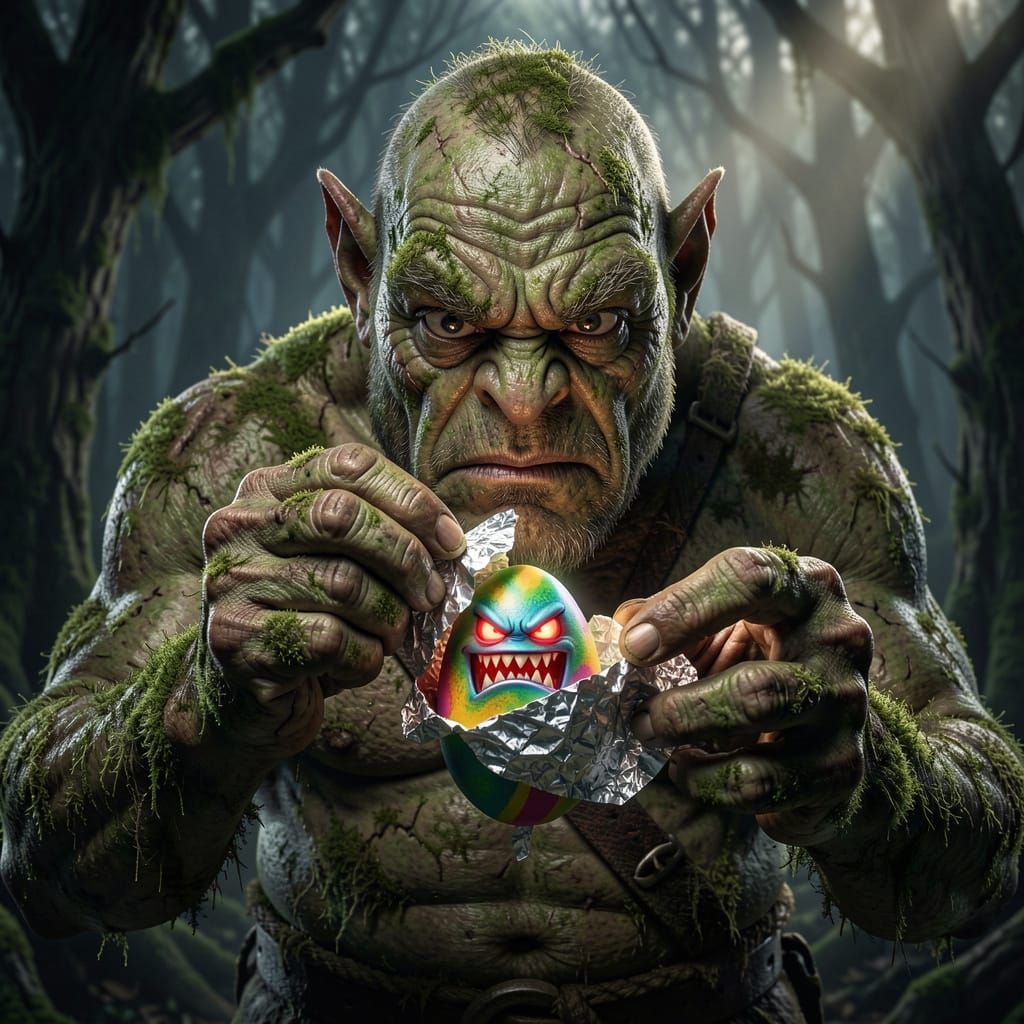 Troll Discovers Angry Egg in Easter Surprise