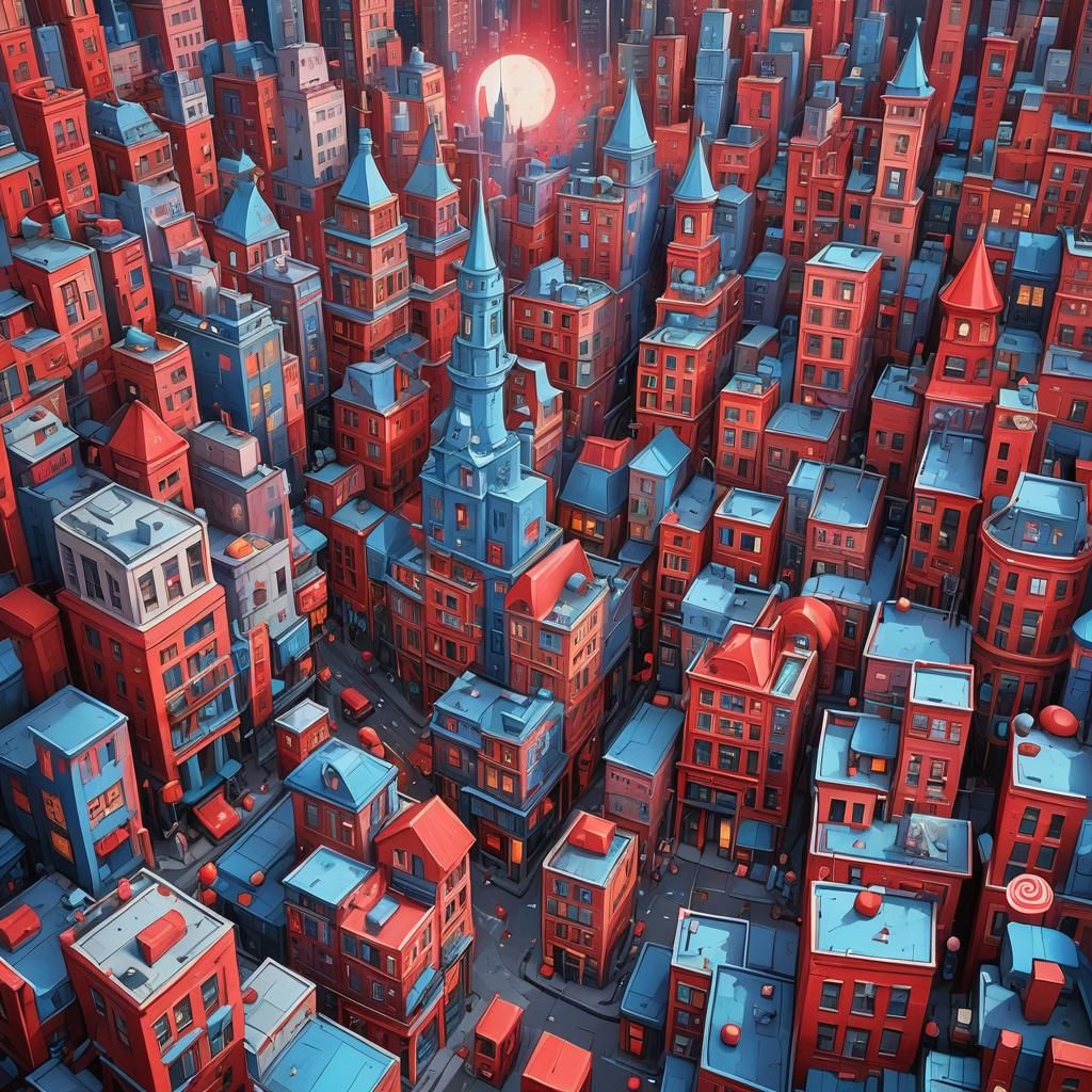 Ethereal Graffiti: Celestial Mural in Candy Art Style