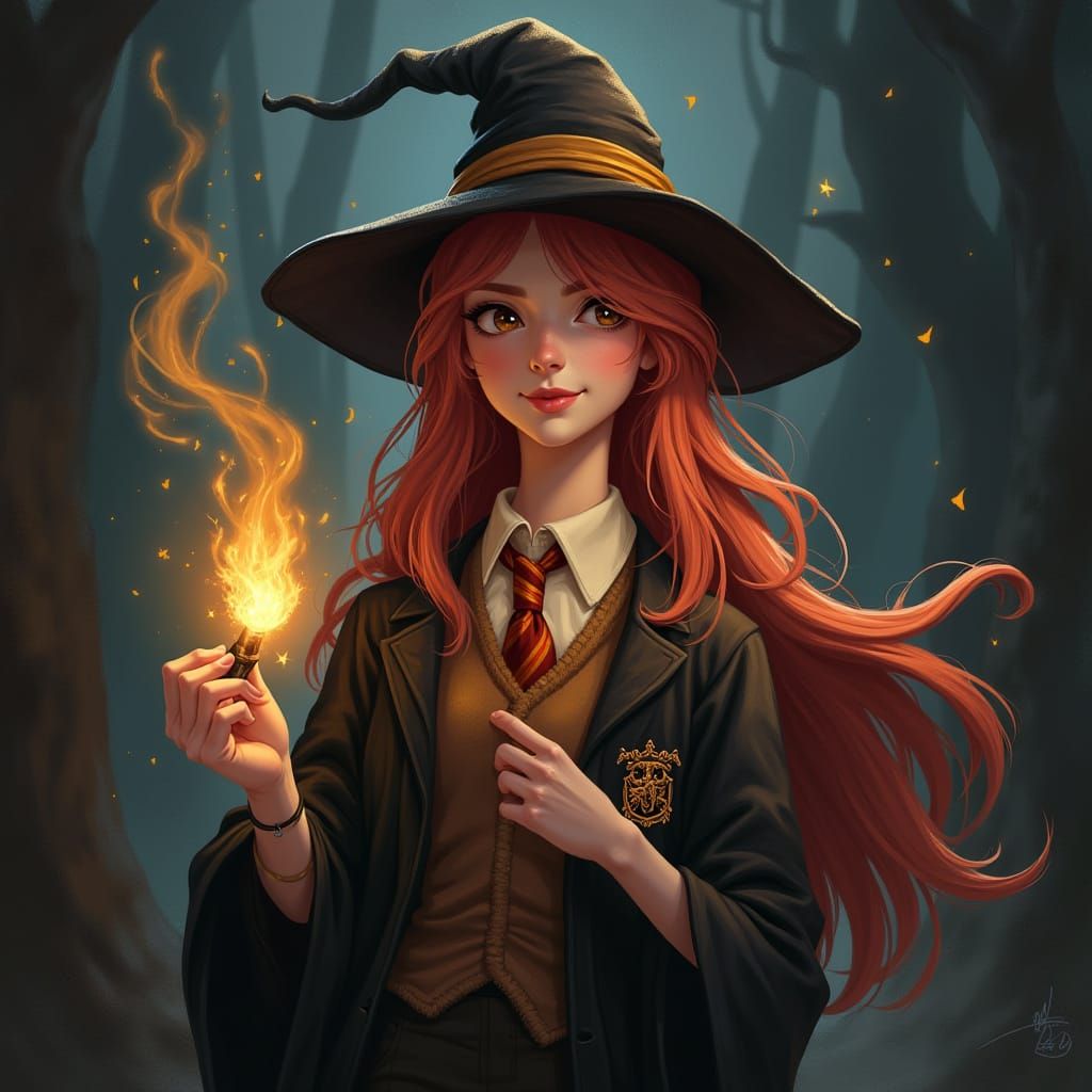 A Mysterious New Magic Spell in a Whimsical Wizarding World