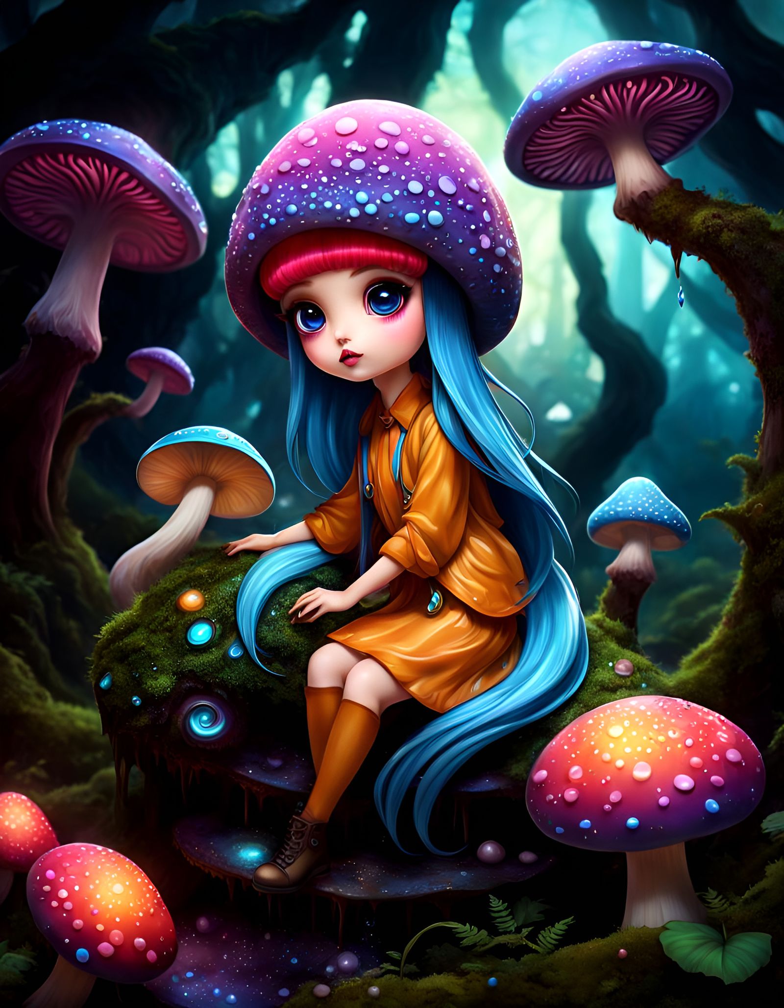 Adorable Mushroom Outer-God from Dream Dimension