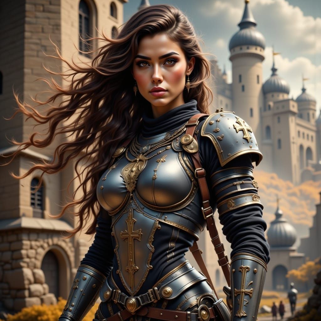 𝙲𝚛𝚞𝚜𝚊𝚍𝚎𝚛 Warrior Woman