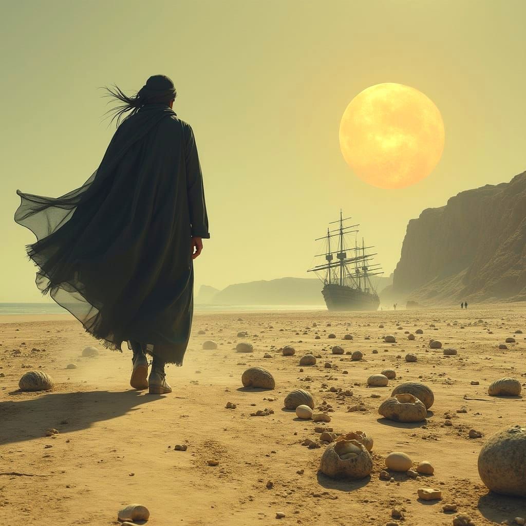 Retrofuturist Apocalypse in a Forgotten Sea