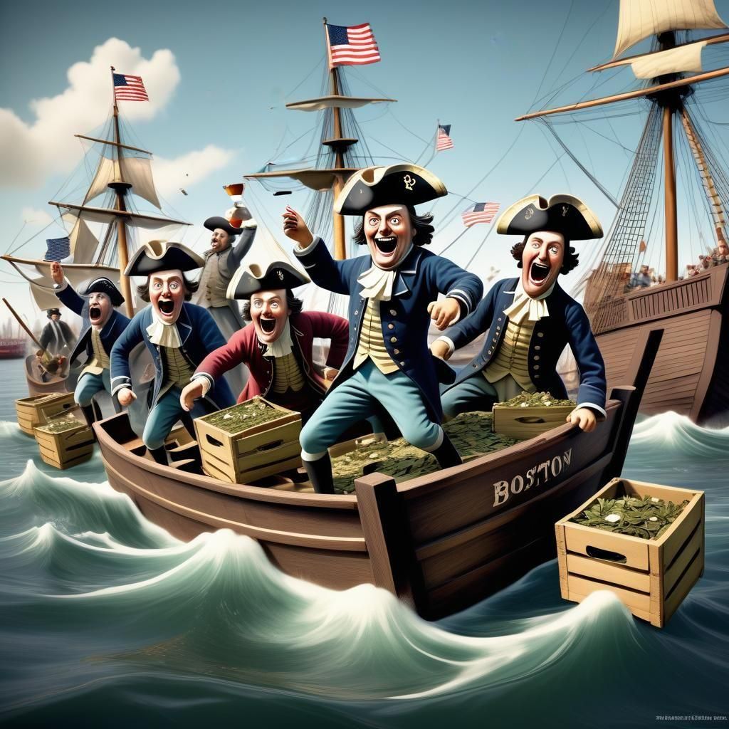 The Wacky Boston Tea Party