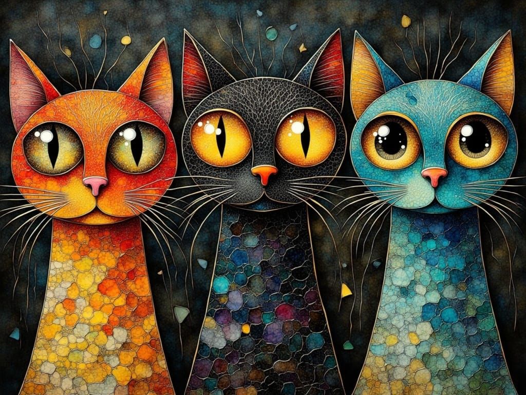 Three Cats