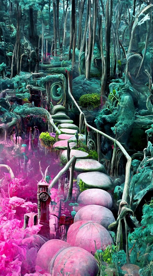 Alice in Wonderland Landscape by Rutkowski, et al.