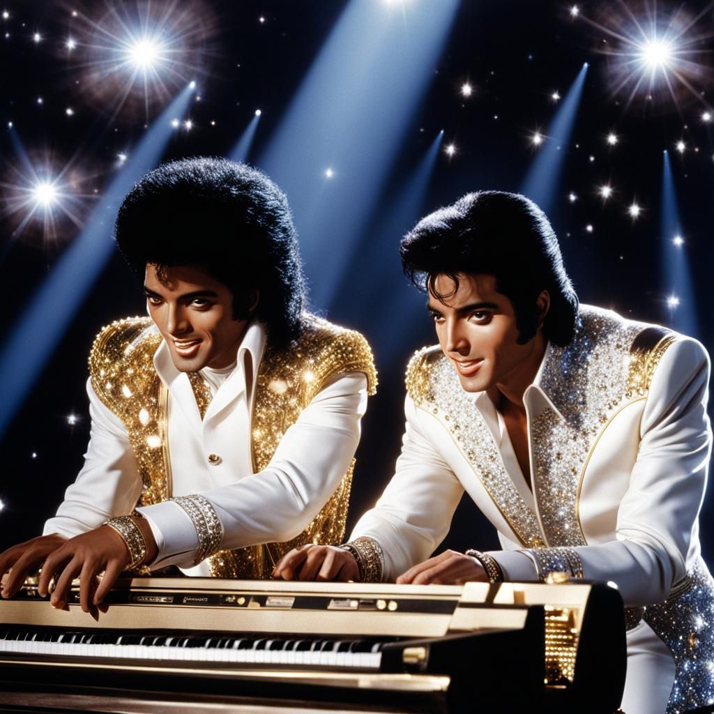 Musical Icons Perform Together in Heaven