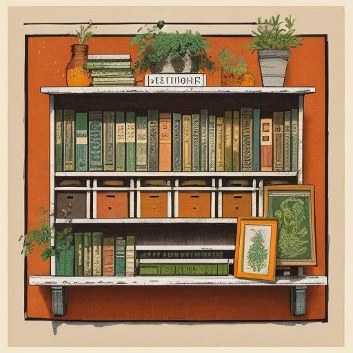 Seed Library Opening Poster in Retro Style