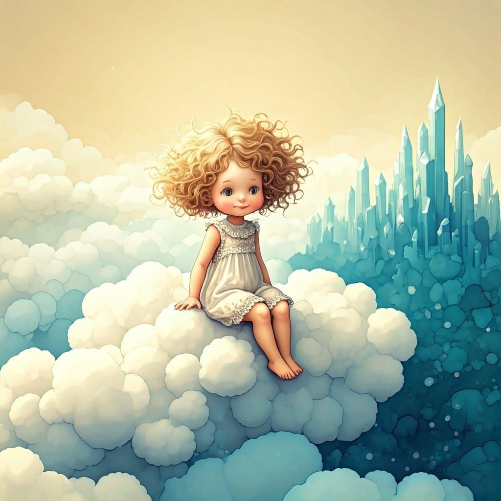 5 Images (2): Float on a cloud.