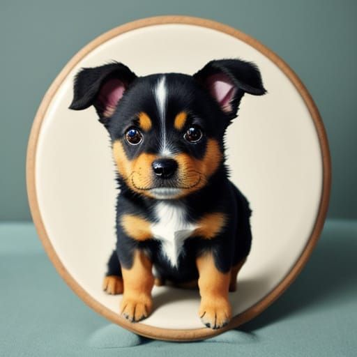 Cute Dog Generated By AI