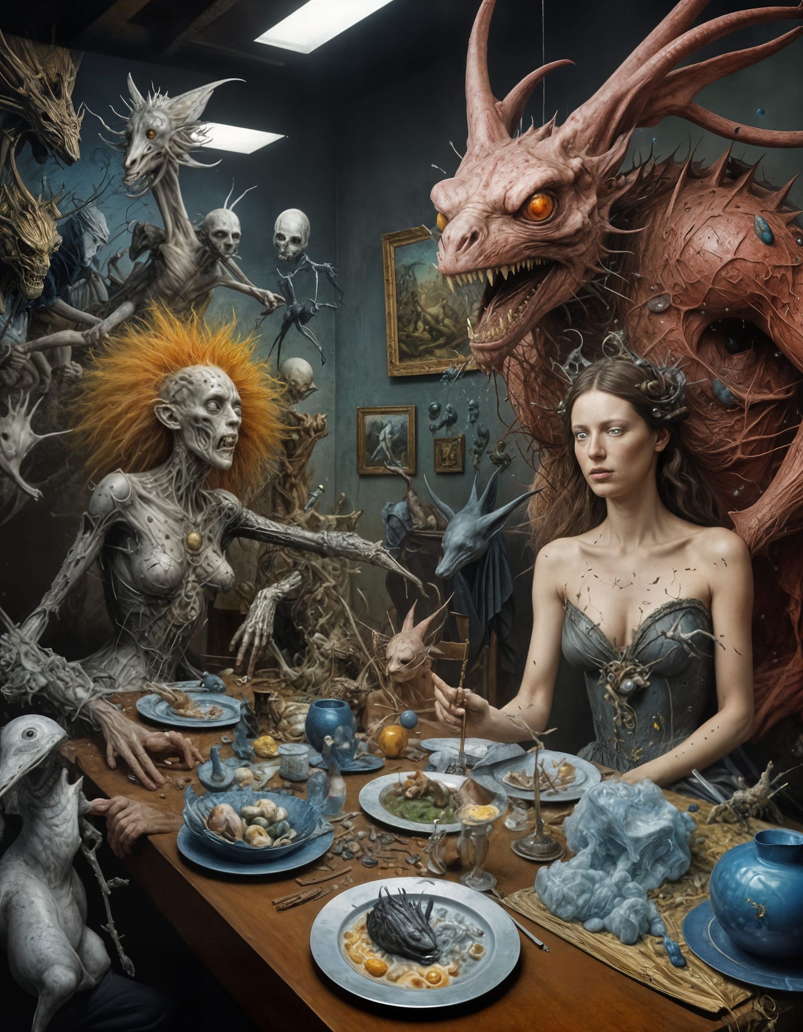 "It was like being physically assaulted on all odor frequencies  - I lost control until my chargè d'affaires had  kindly...