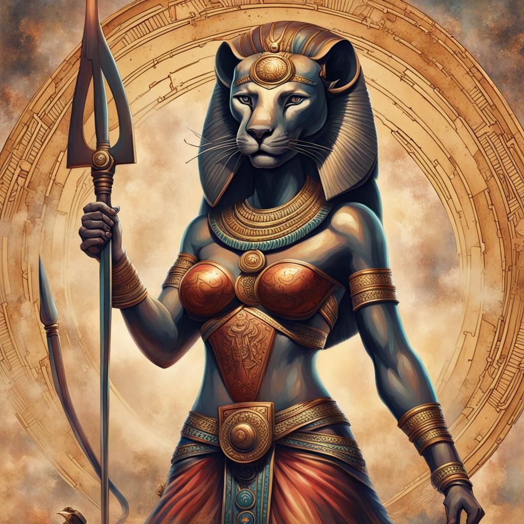 Sekhmet: Egyptian Goddess of War in Battle