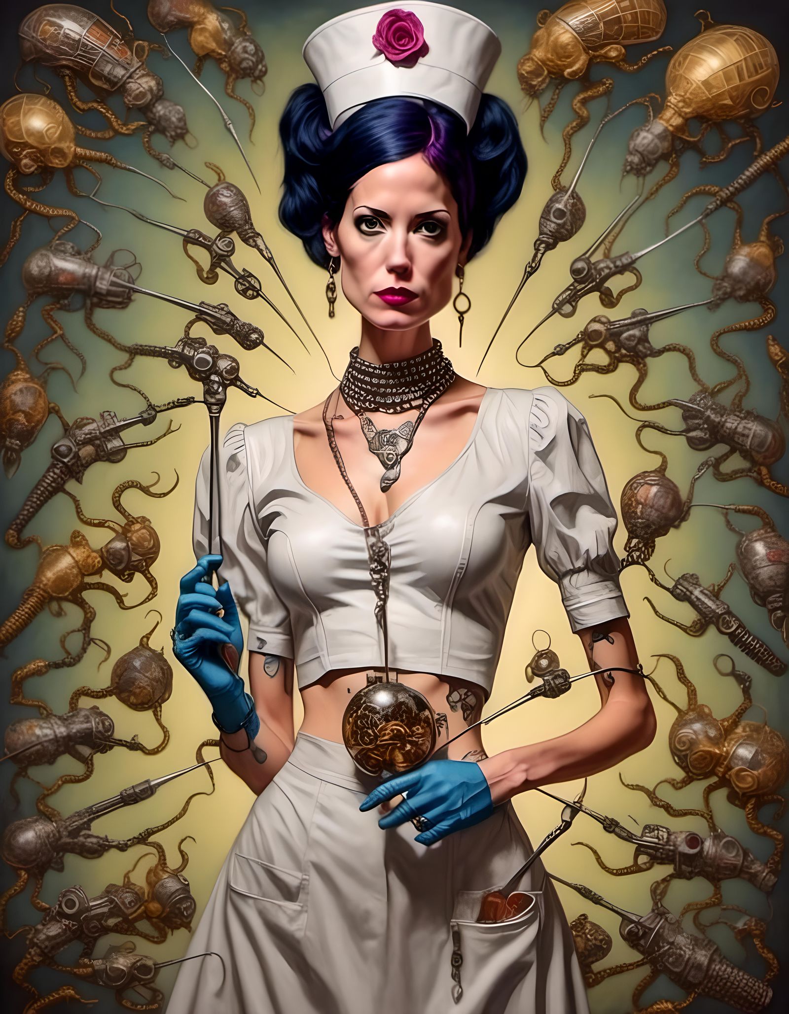 Lady Nicotina's Immunization Drive