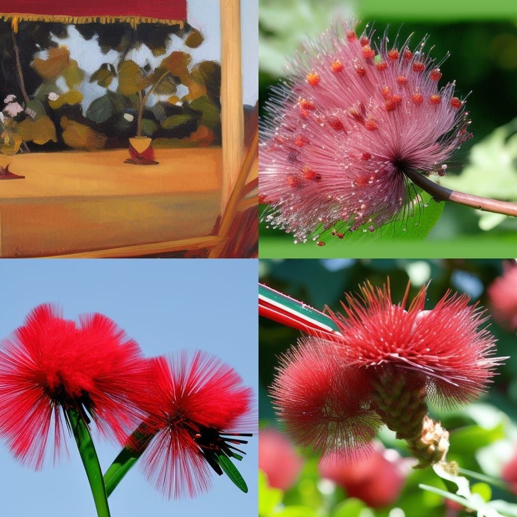 AI Bottlebrush Plant Image