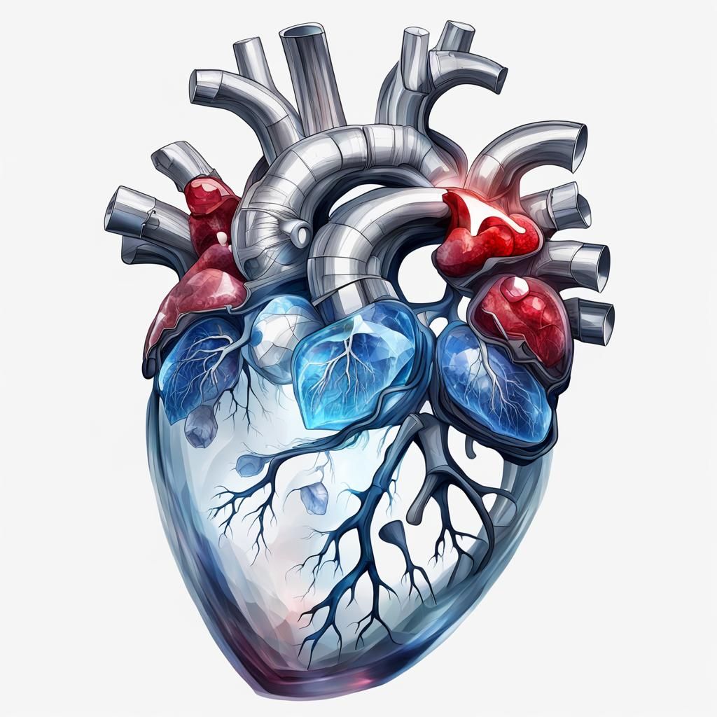 Human Heart as Crystalline Structure