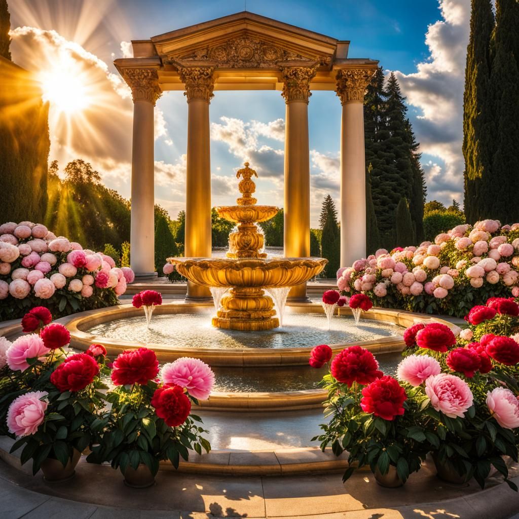 Greek God Apollo’s Garden