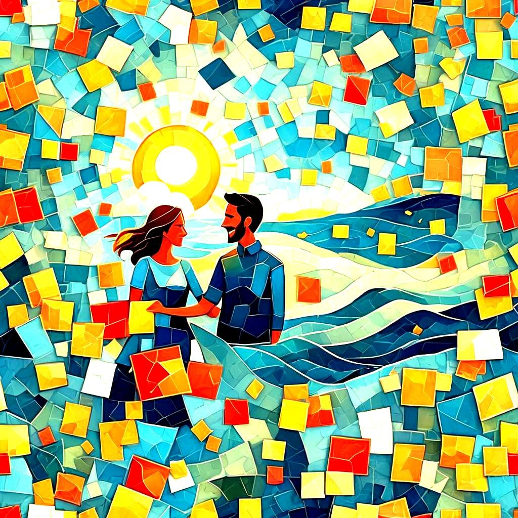 Romantic Spanish Greeting Card for Girlfriend