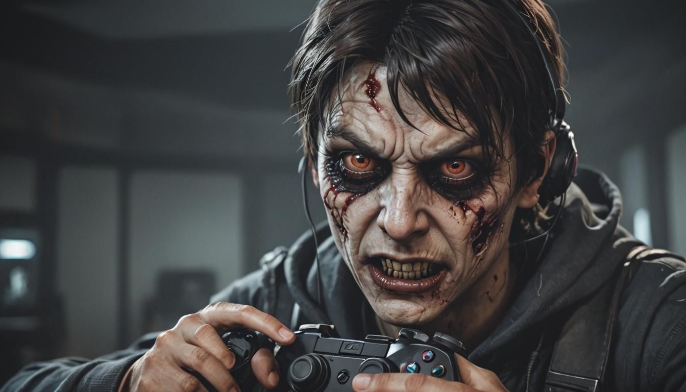 Horror game section images created for Nightmare-Factory Productions