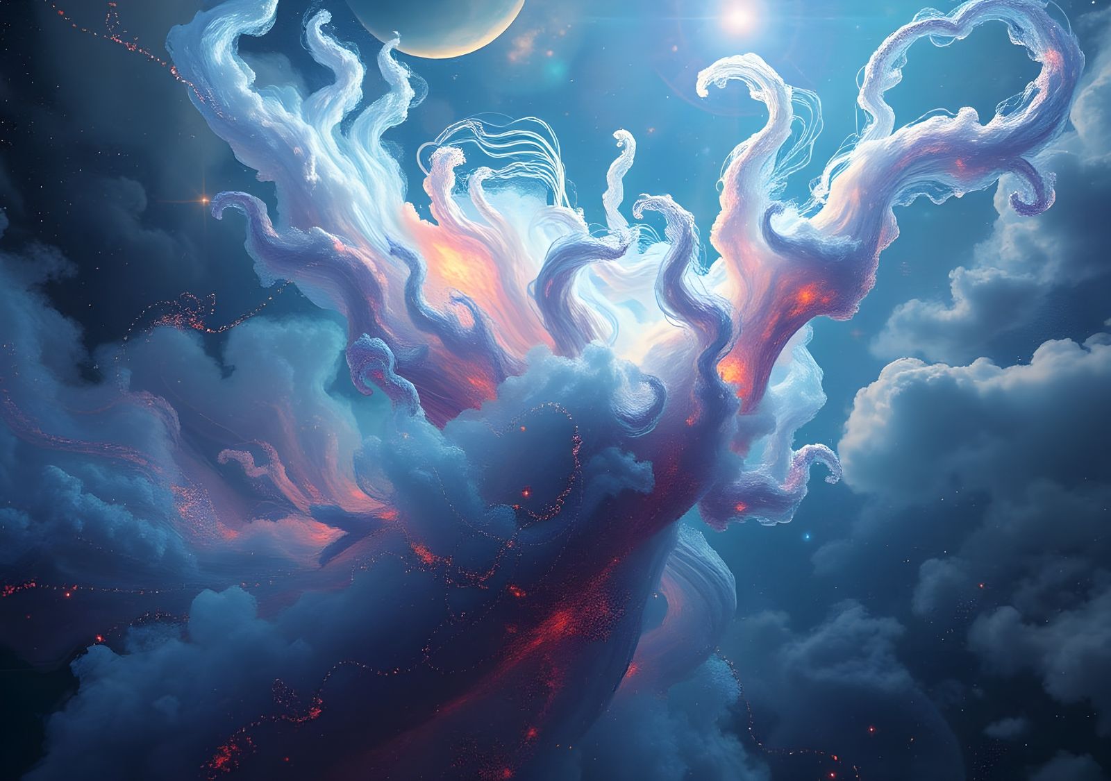 Abstract Dreamlike Vision Beyond Reality in 8K